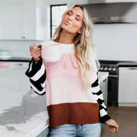 Bohemian knit beach coverup sweater