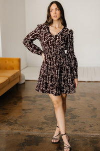 Bohemian Lace Trim Short Dress