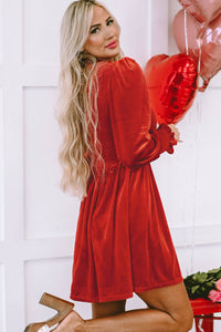 Bohemian Lace Trim Summer Dress