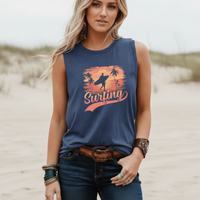Bohemian lace trim summer top