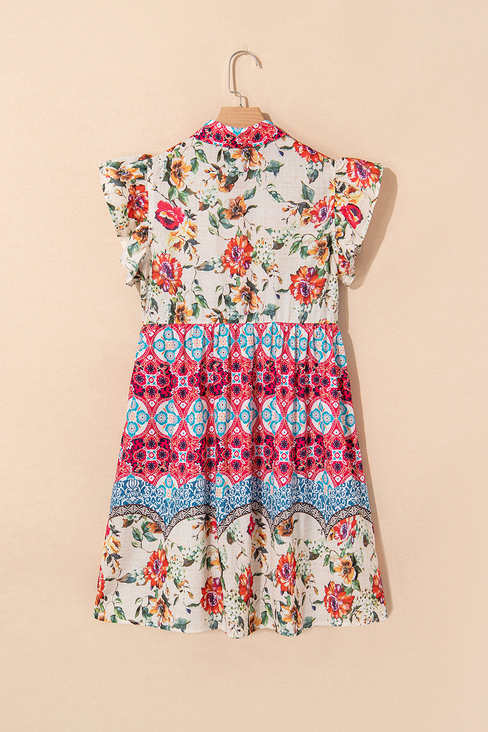 Bohemian Lace Trim Sundress