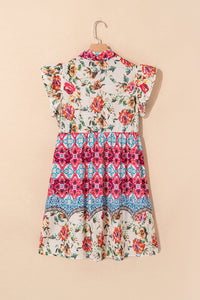 Bohemian Lace Trim Sundress
