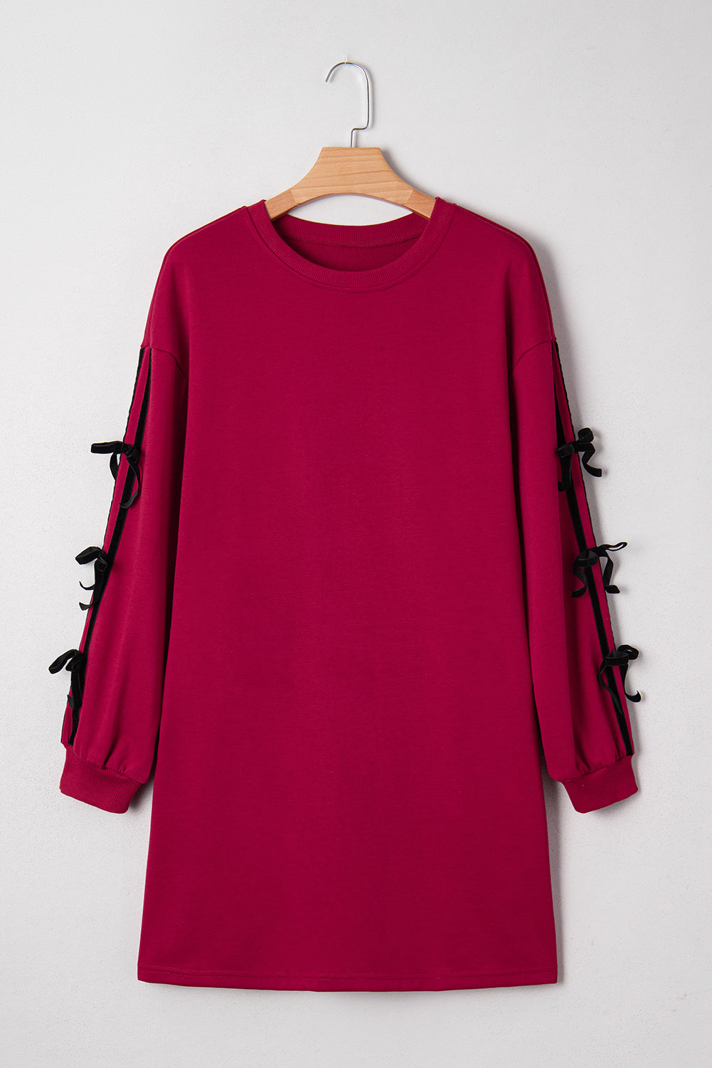Bohemian Layered Mini Dress Back