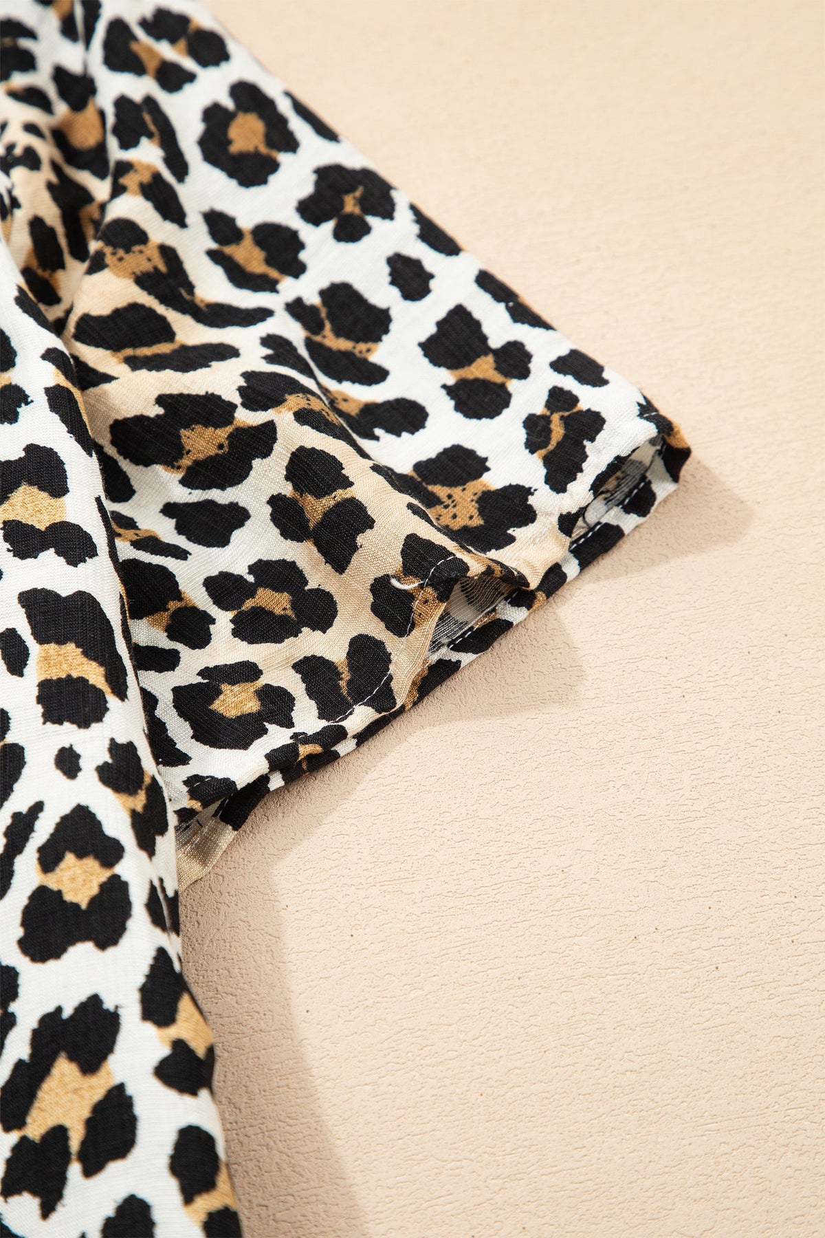 Bohemian Leopard Loose Summer Dress