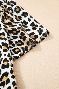 Bohemian Leopard Loose Summer Dress