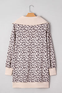 Bohemian Leopard Sleeveless Summer Dress