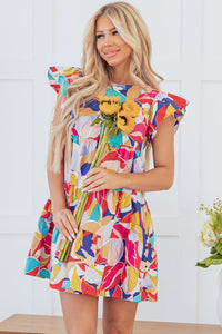 Bohemian Lightweight Casual Mini Dress