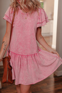 Bohemian Lightweight Cotton Mini Dress