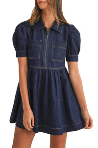 Bohemian Lightweight Denim Day Dress