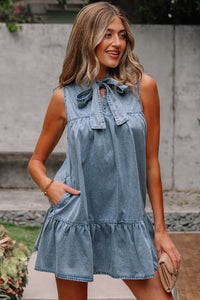 Bohemian Lightweight Denim Mini Style