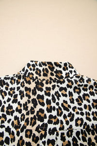 Bohemian Lightweight Leopard Print Dress