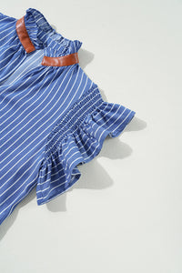 Bohemian Lightweight Linen Mini Dress