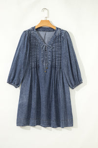 Bohemian lightweight mini dress styling