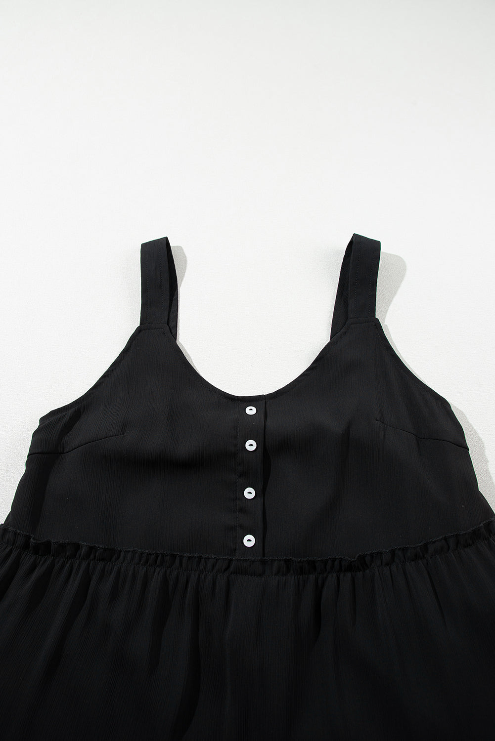 Bohemian lightweight tiered dress detail