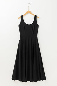 Bohemian Linen Beach Midi Dress