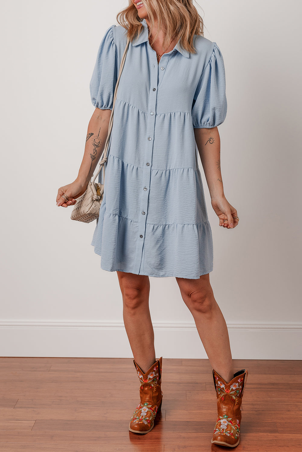 Bohemian Linen Relaxed Fit Mini