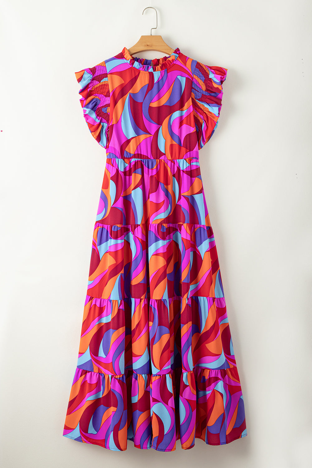 Bohemian Long Dress Earth Tones