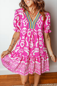 Bohemian Loose Fit Beach Dress