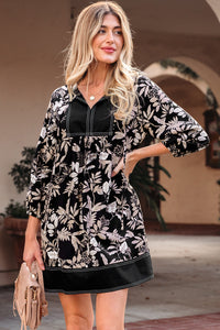 Bohemian loose fit beach dress