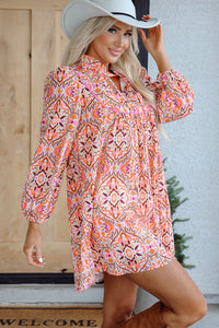Bohemian Loose Fit Colorful Dress