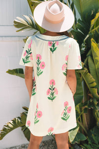 Bohemian Loose Fit Cotton Dress