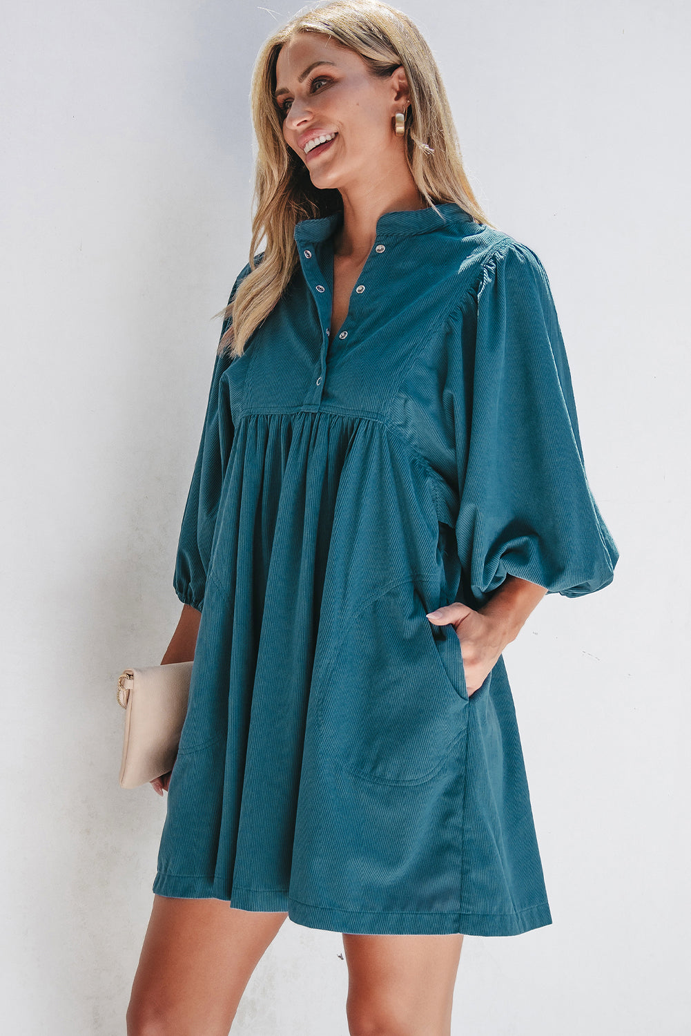 Bohemian Loose Fit Cotton Mini