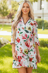 Bohemian Loose Fit Linen Dress