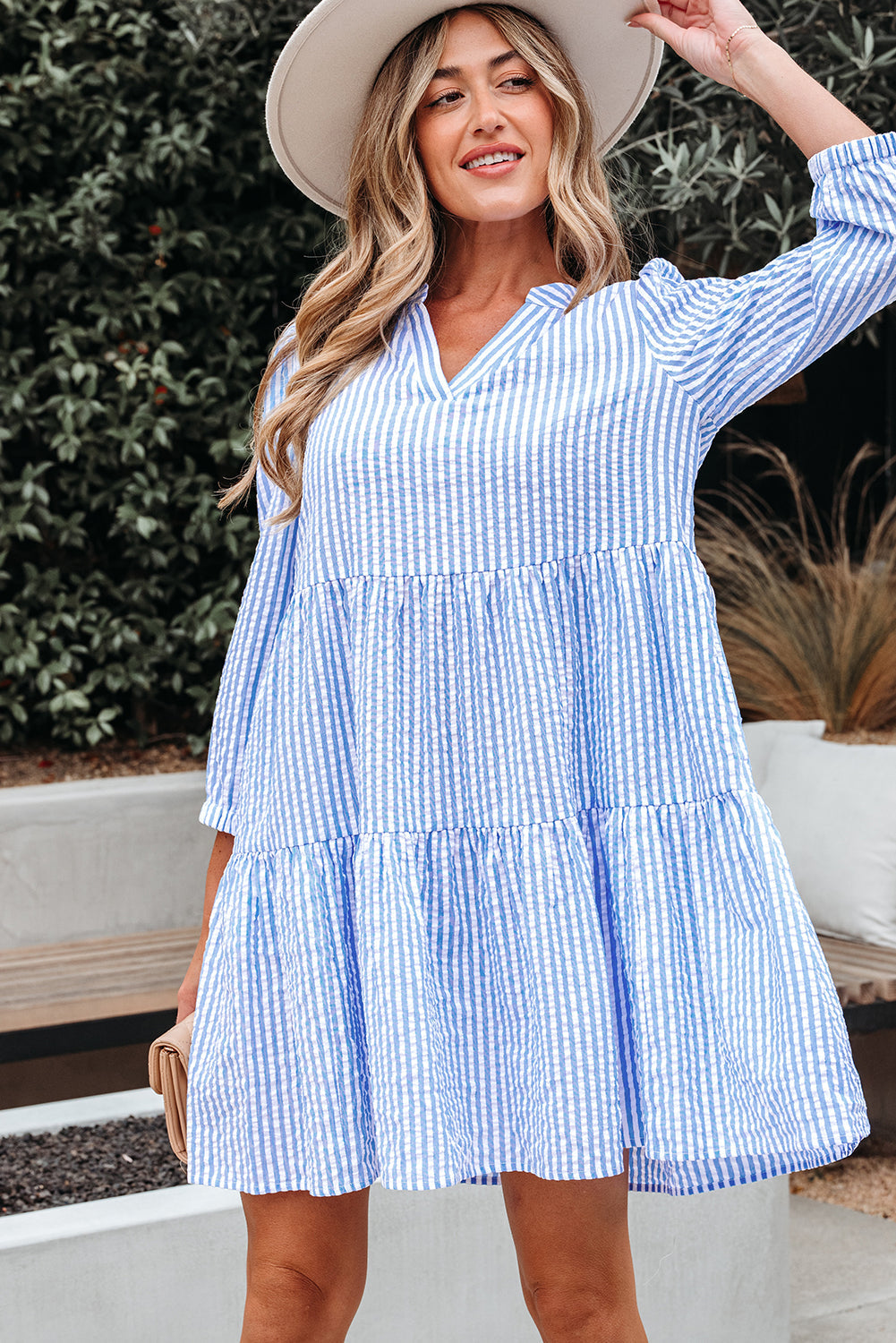 Bohemian Loose Fit Linen Mini