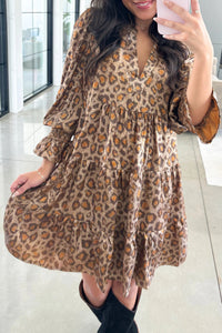 Bohemian Loose Fit Safari Dress
