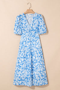 Bohemian maxi dress back detail