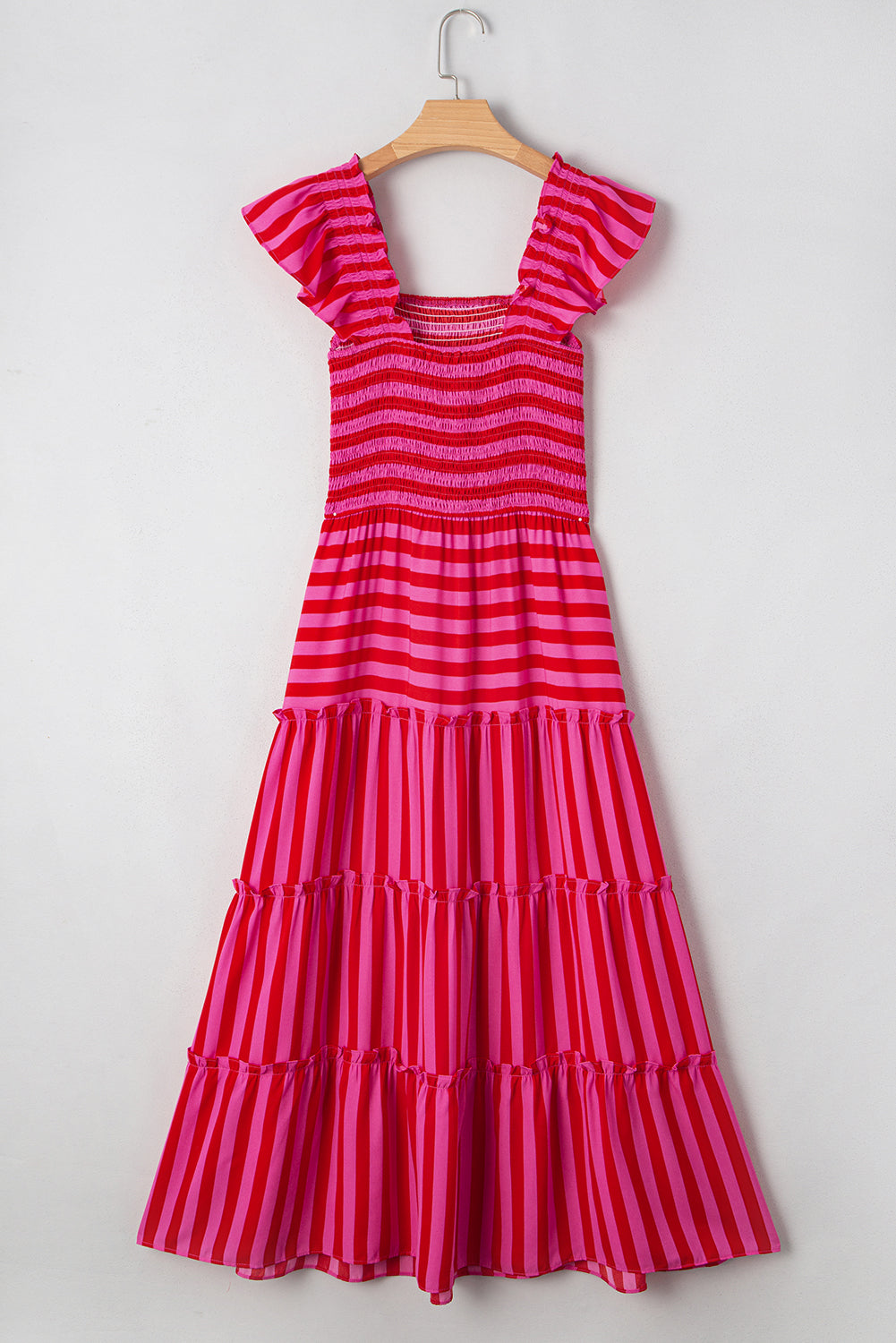 Bohemian maxi dress casual elegance