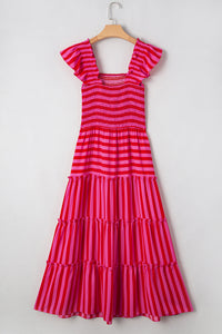 Bohemian maxi dress casual elegance