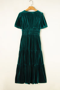 Bohemian maxi dress relaxed fit