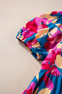 Bohemian Maxi Dress Skirt Detail