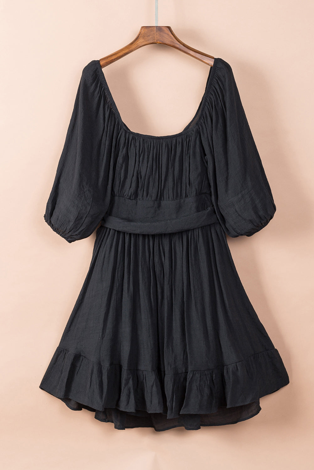 Bohemian Midi Dress Sunset Orange