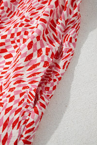 Bohemian Midi Dress Waist Detail
