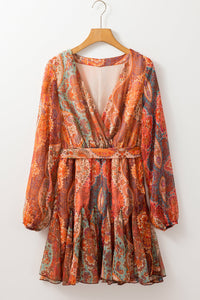 Bohemian Mini Dress Back View