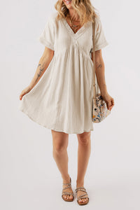Bohemian Mini Dress Back View