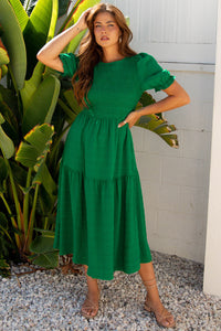 Bohemian Mini Dress Back View