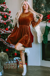 Bohemian Mini Dress Back View