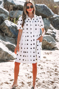 Bohemian Mini Dress Close-Up Fabric