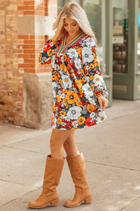 Bohemian Mini Dress Detail Shot