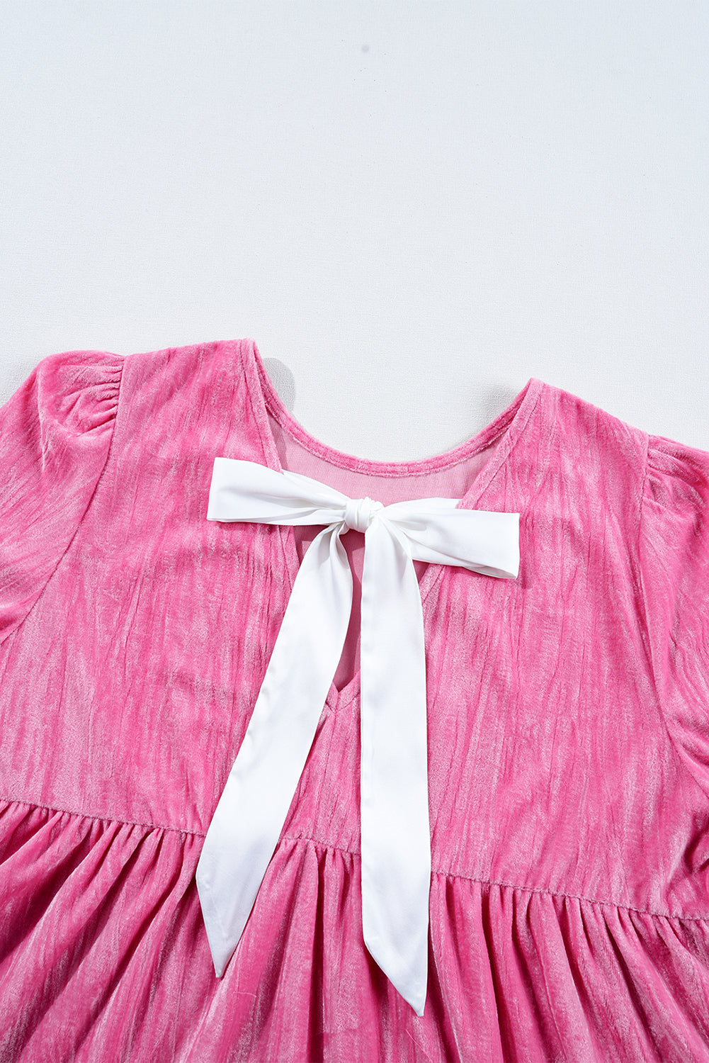 Bohemian Mini Dress Relaxed Style
