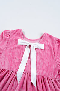 Bohemian Mini Dress Relaxed Style