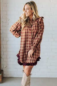 Bohemian Mini Dress Side Angle