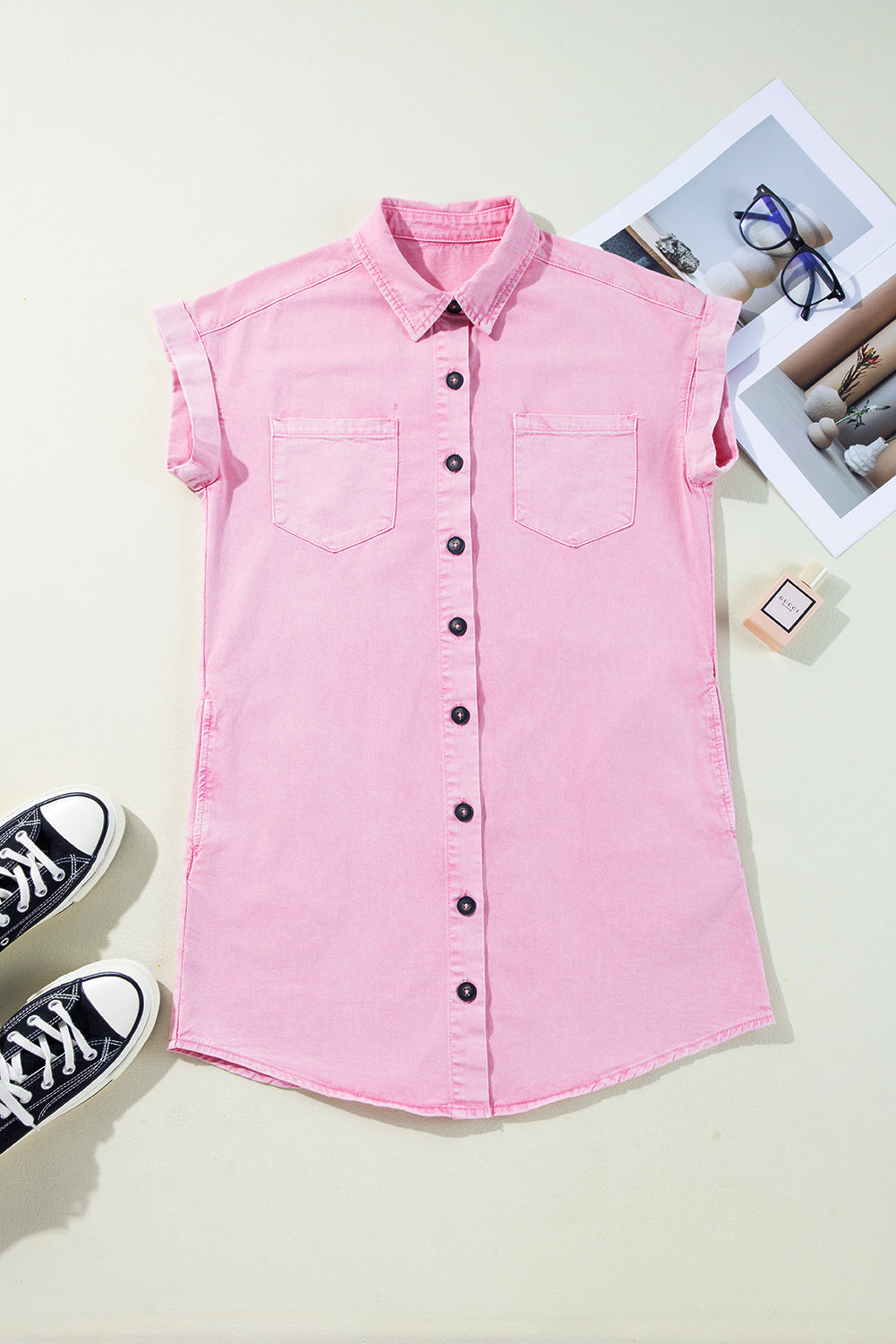 Bohemian Mini Dress Sleeve Detail
