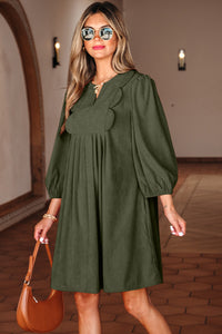 Bohemian Mini Dress Soft Fabric