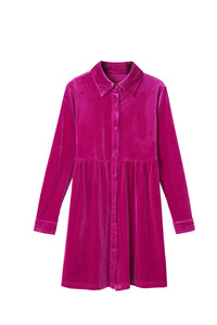 Bohemian mini ruffle dress layered