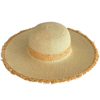 Bohemian Natural Straw Wide Brim