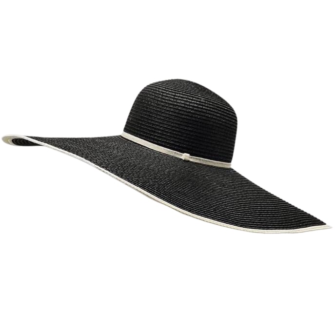 Bohemian natural straw wide brim